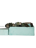 3 set Irish Four Clover Bracelet With jasper and Green Gemstone emerald AVENTURINE